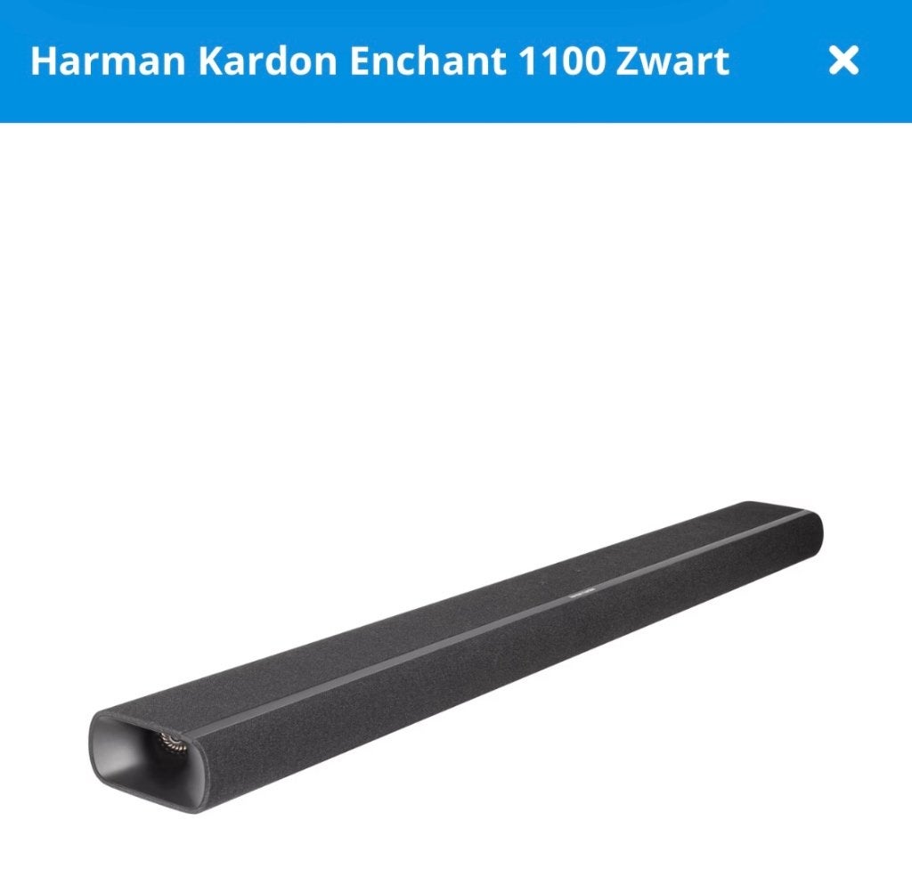 Harman Kardon Enchant 1100 Zwart - NIEUW - SEALED, Ophalen, Bluetooth, Nieuw