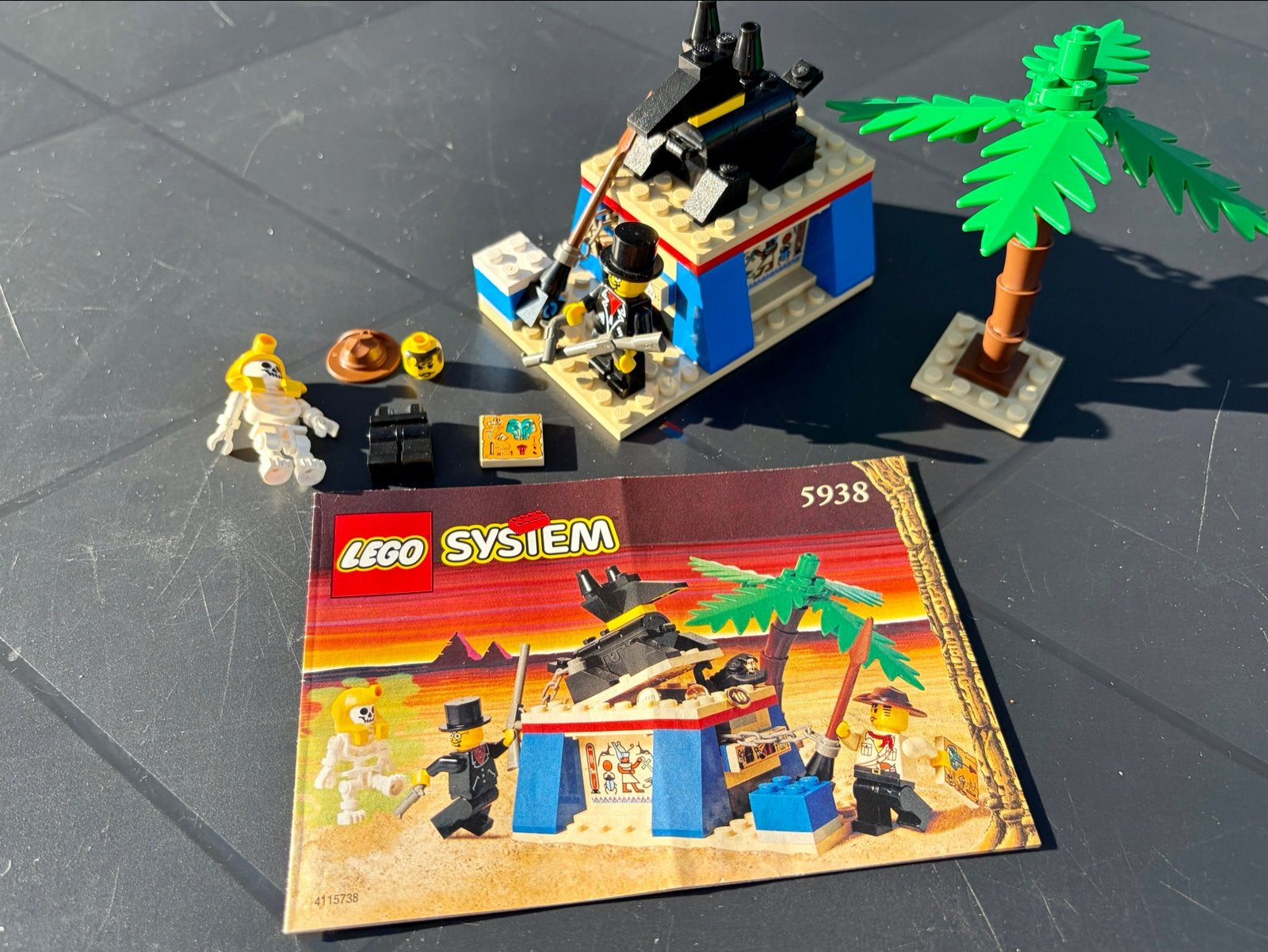 Retro Lego 5938 Oasis Ambush - Bijna compleet, Gebruikt, Overige thema's, Lego, Ophalen of Verzenden
