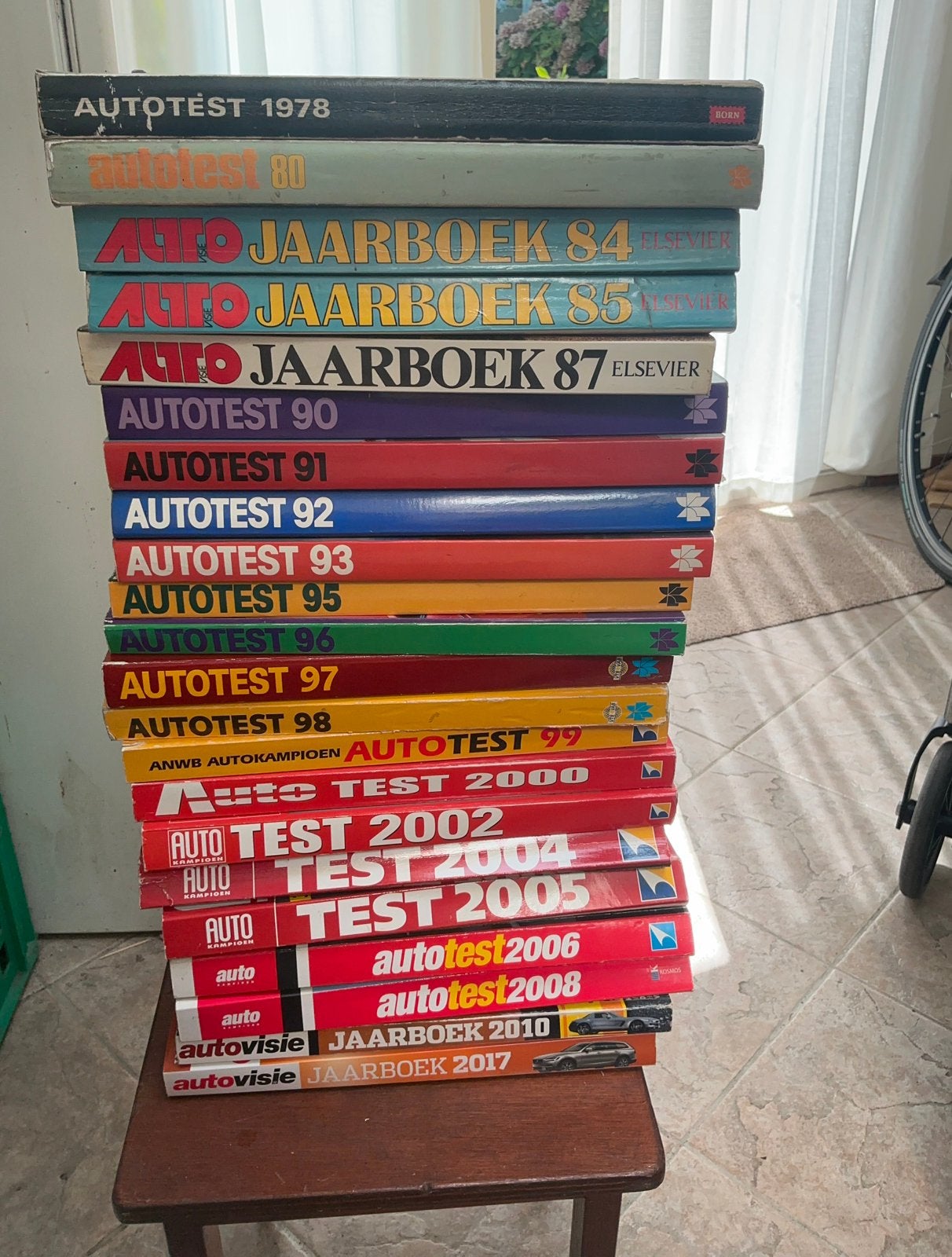 Auto boeken, Ophalen, Zo goed als nieuw