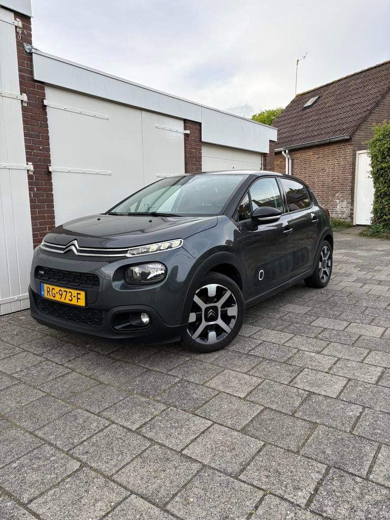 Citroën C3 1.2 Puretech 82pk 2017 Grijs(zie beschrijving), 450 kg, 40 €/maand, 1199 cc, 450 kg