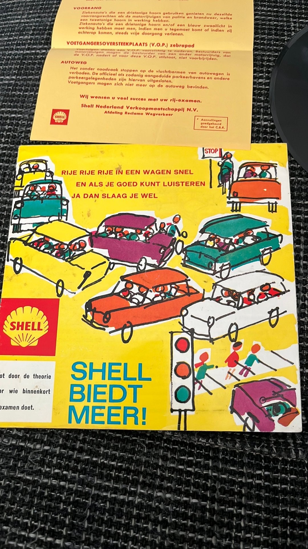 Shell theorie examen flexi disk 1964, Ophalen of Verzenden, Zo goed als nieuw, Overige typen, Nederlandstalig