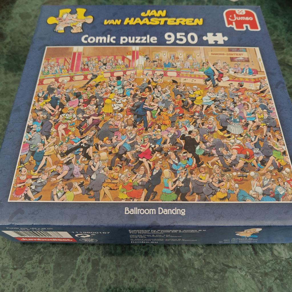 Jan van Haasteren Comic Puzzel - Ballroom Dancing, Ophalen, 500 t/m 1500 stukjes, Zo goed als nieuw, Legpuzzel