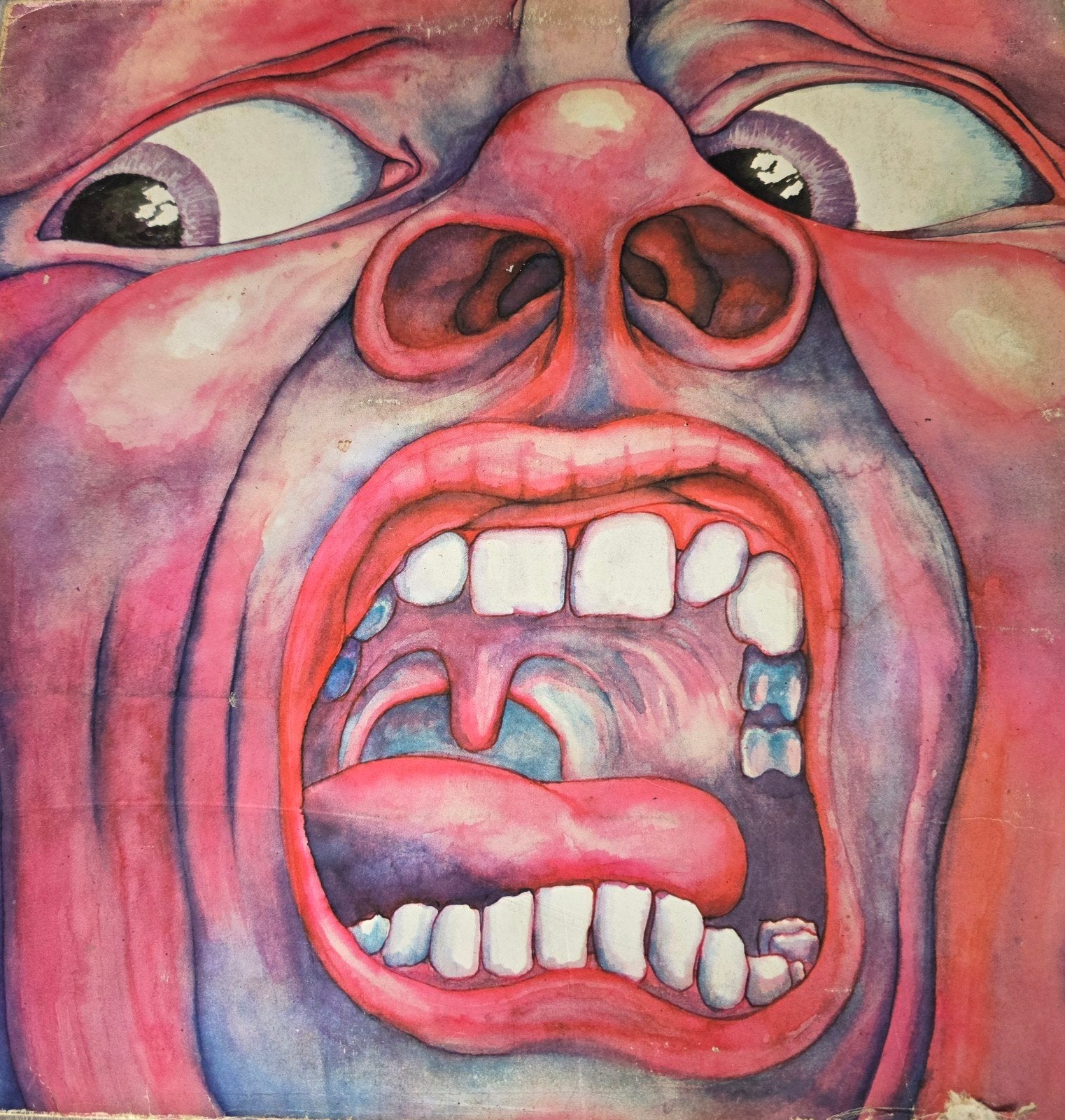 King Crimson - In the Court of the Crimson King LP, LP, Originele persing, Ophalen of Verzenden, 12 inch