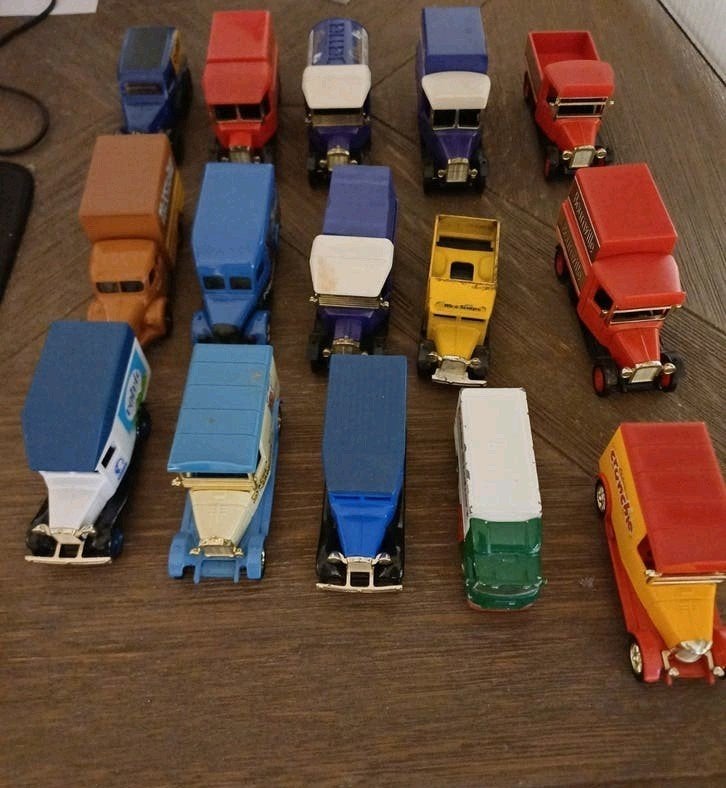 15x CORGI Oldtimers Vrachtwagens - Vintage Collectie, Ophalen of Verzenden, Gebruikt
