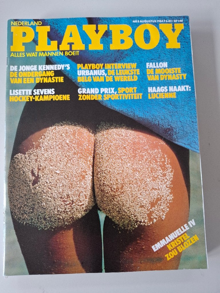 Playboy 1984 augustus, Ophalen of Verzenden, Gelezen, Glossy
