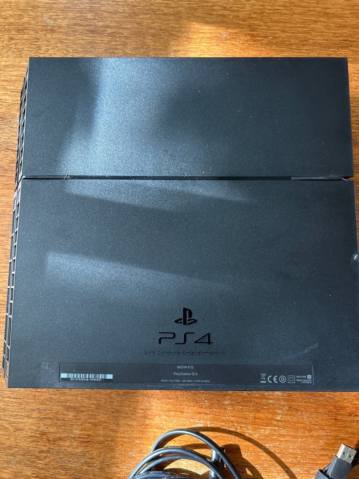 Sony PlayStation 4 Slim met 2 controllers en kabels, Met 2 controllers, Ophalen of Verzenden, Slim, 500 GB