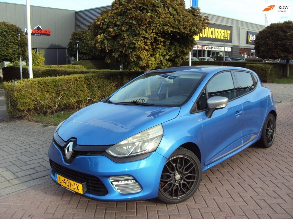 Renault Clio 1.2 GT, Auto's, Gebruikt, Zwart, Blauw, 49 €/maand