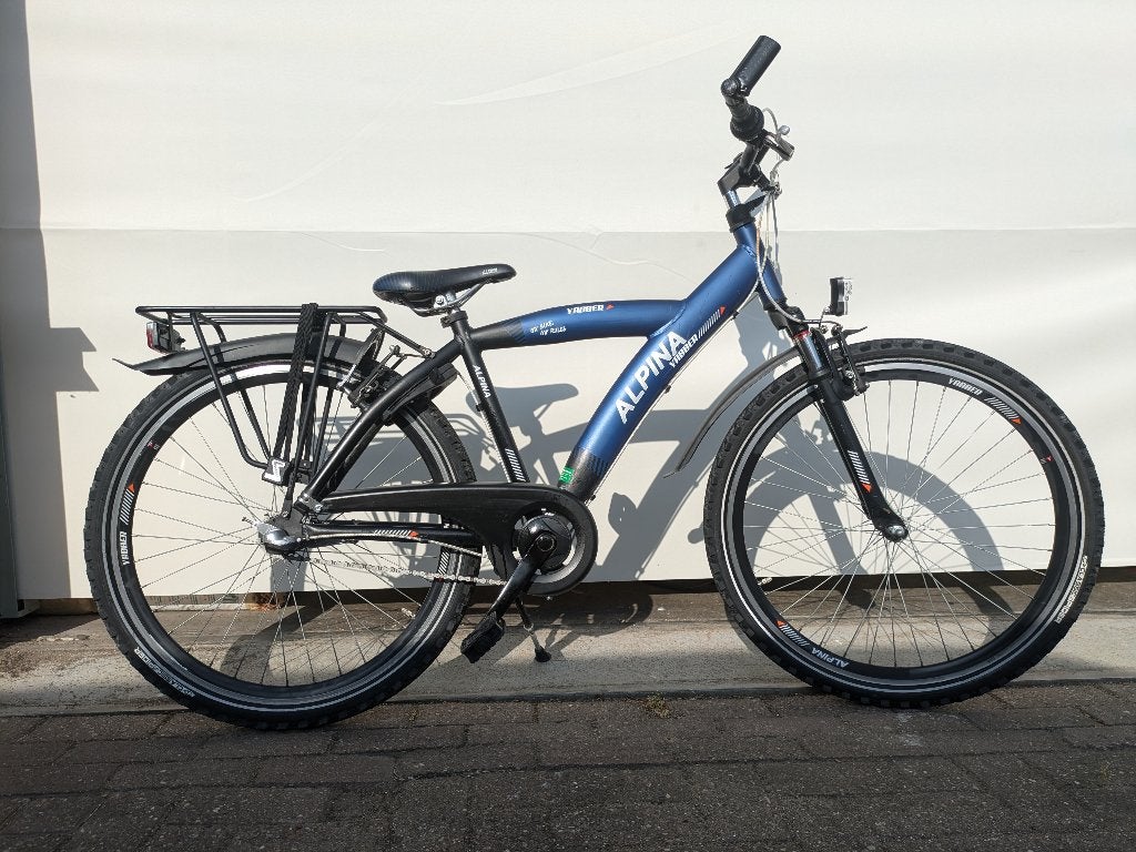 Diverse 26 inch jongensfietsen: Alpina, Cortina, Batavus., Terugtraprem, Gebruikt, -, Alpina