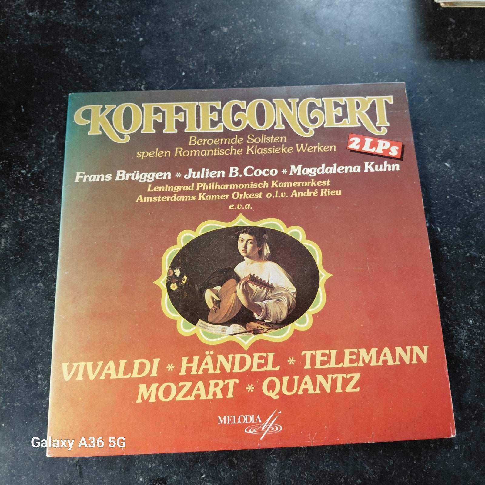 Koffieconcert - Romantische Klassieke Werken (2LPs), Cd's en Dvd's, Gebruikt, Ophalen of Verzenden, Vivaldi, Romantiek