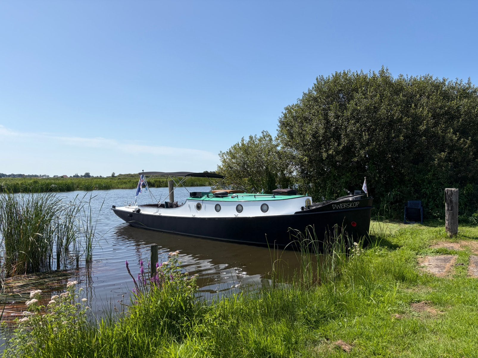 Barkas Hamburger ex directieschip sleepboot, Watersport en Boten, Diesel, Zo goed als nieuw, 110 pk, 12 m