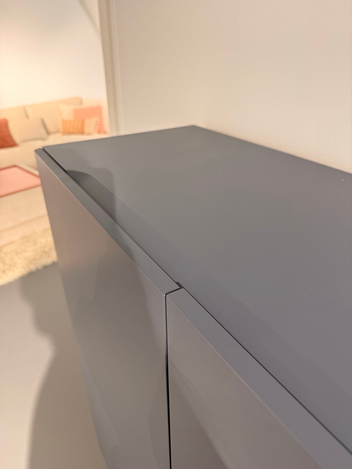 Nieuwe blauwe Tenzo kast - 131x120x43 cm, Ophalen, 100 tot 150 cm, Nieuw, 25 tot 50 cm