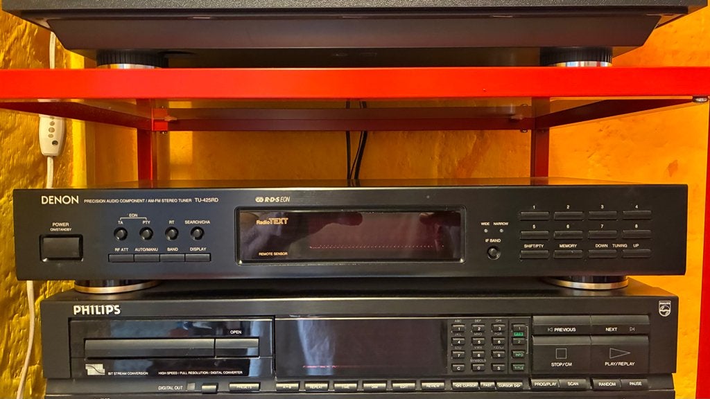Analoge DENON tuner TU-425RD, Ophalen, Zo goed als nieuw, Analoog