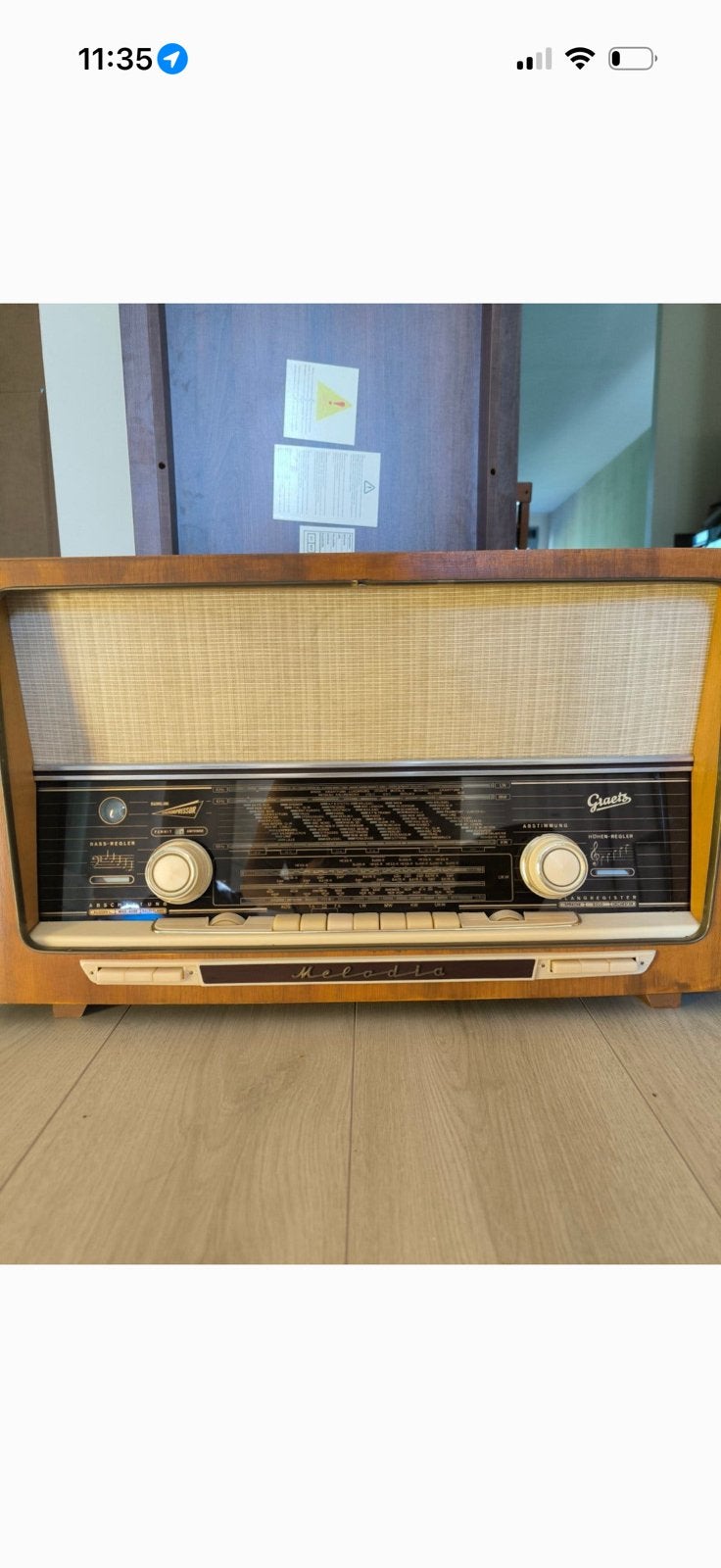 Greatz Melodia 619 buizenradio jaren ‘50, Ophalen, Zo goed als nieuw