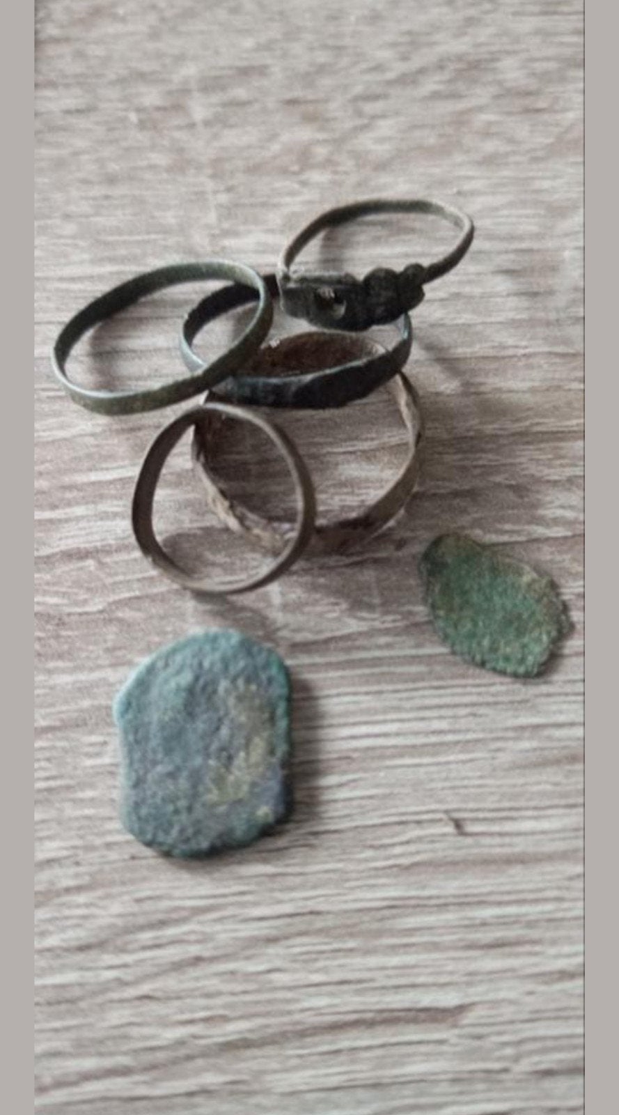 Oude ringen en munten - Archeologische vondsten, Ophalen of Verzenden