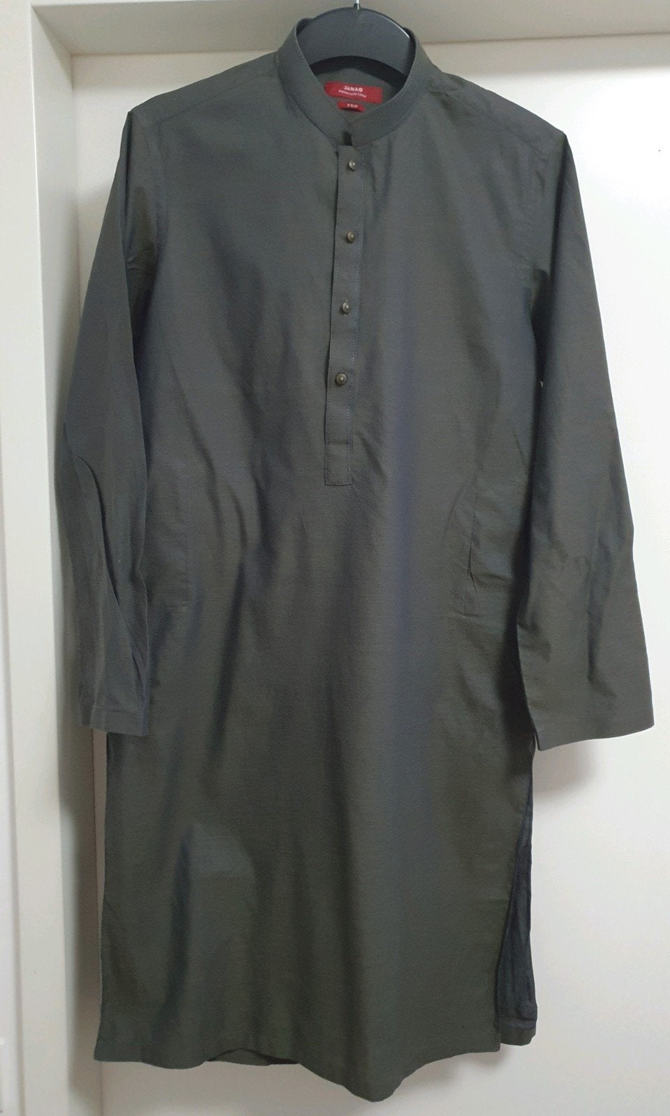 Indiase Afghaanse Katoen Kurta - S Slim een keer gedragen, Ophalen of Verzenden, Zo goed als nieuw, JANAB