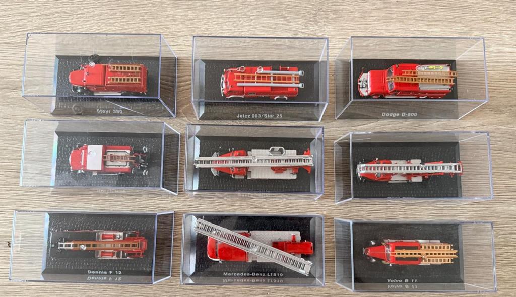 Verzameling brandweerauto modelauto's, Overige merken, 1:50 of kleiner, Ophalen of Verzenden, Zo goed als nieuw