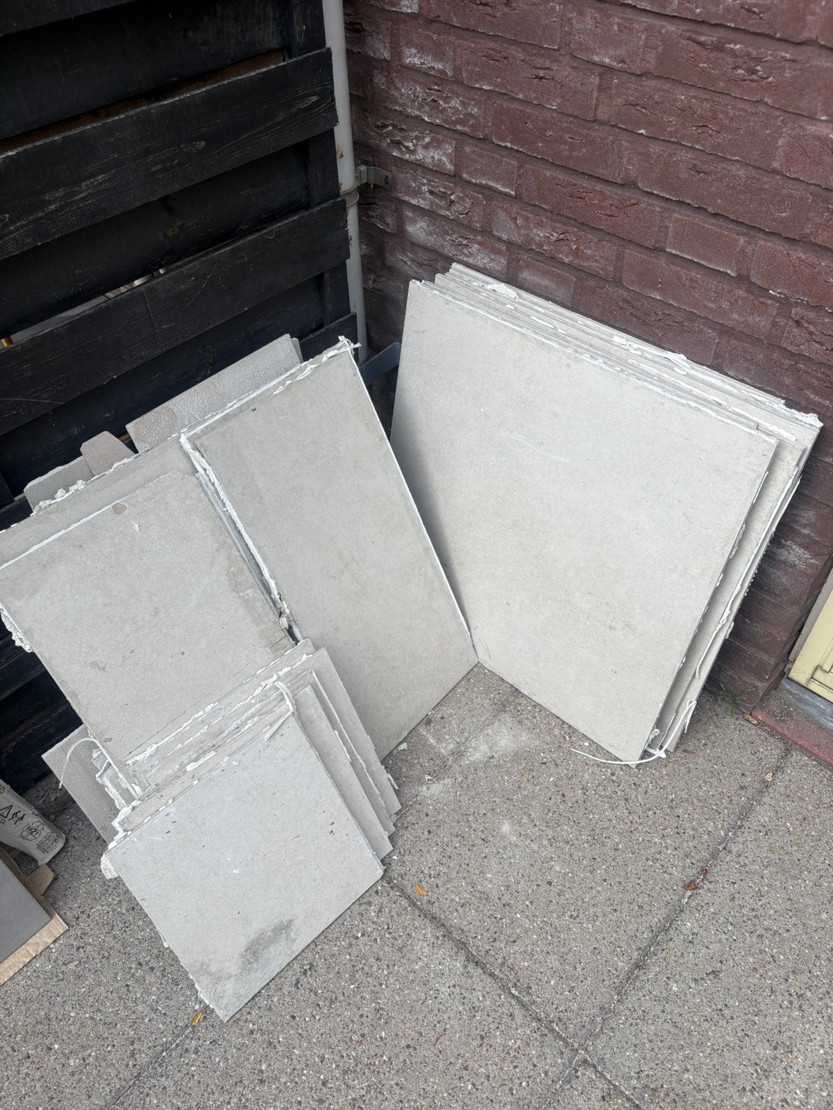 Tegels badkamer 60 X60, Doe-het-zelf en Verbouw, Platen en Panelen, Ophalen, Zo goed als nieuw