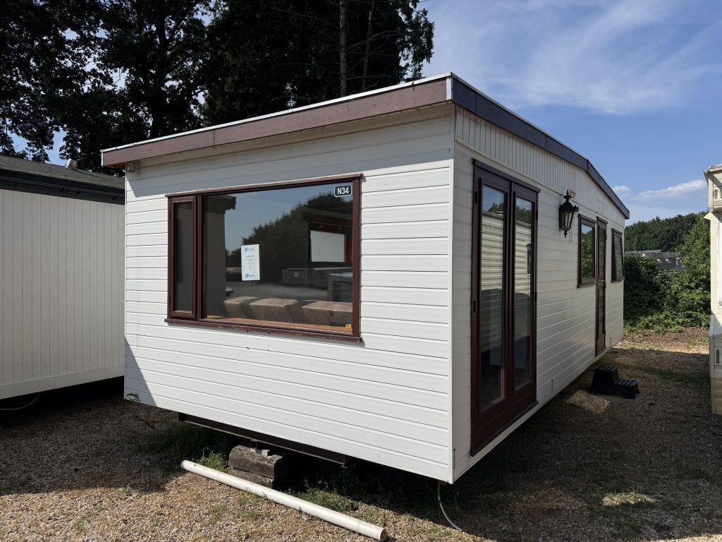 PVC Chalet 8 x 3.60 m 1 Slp Winterhard, Niet ingevuld, Niet ingevuld, Niet ingevuld