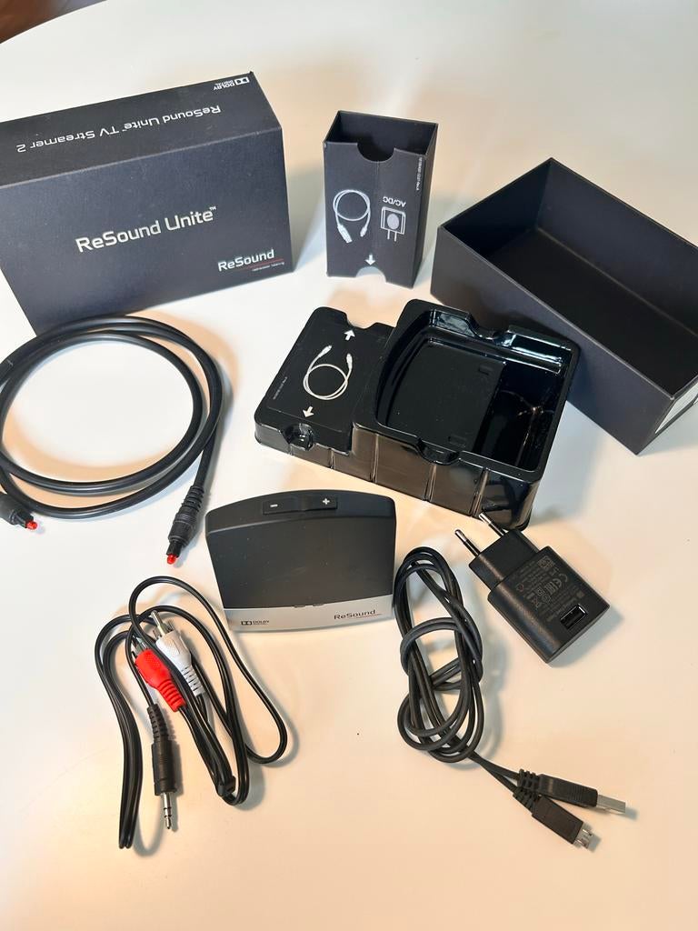 ReSound Unite TV Streamer 2 - Draadloze Audio voor Hoortoest, Ophalen of Verzenden, Zo goed als nieuw