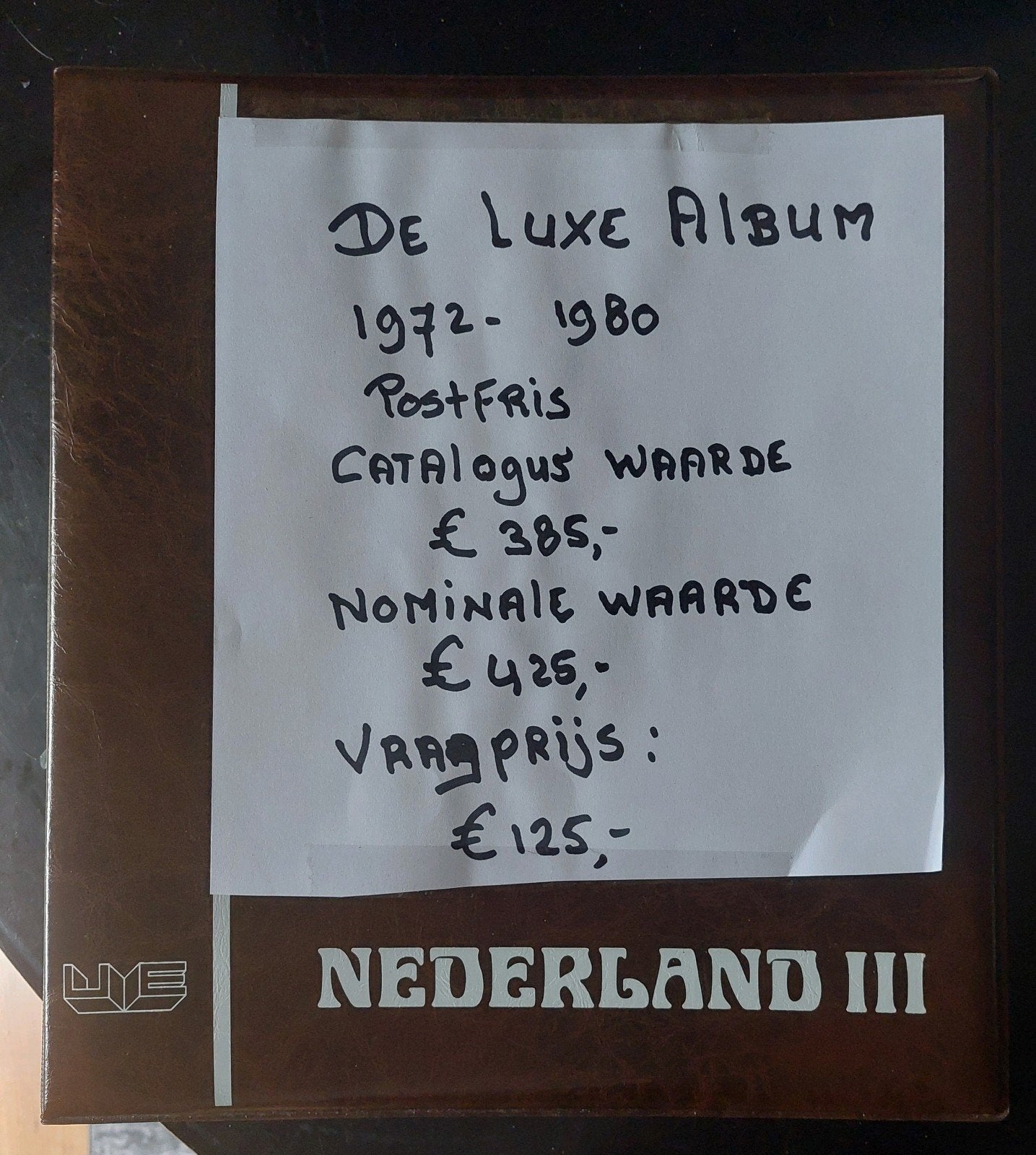 Postzegelalbum Nederland 1972-1980 Excellent III postfris., Postzegels en Munten, Ophalen of Verzenden, Na 1940, Postfris