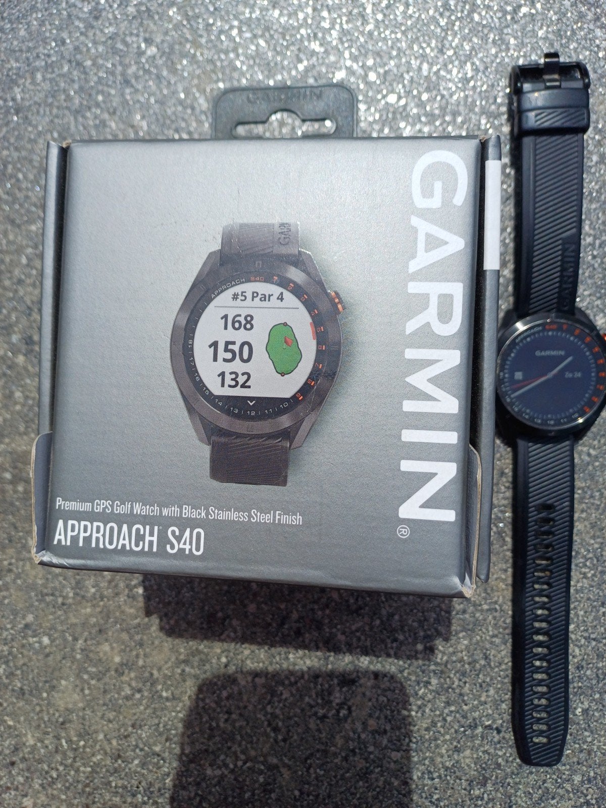 Garmin S40 golfhorloge, Ophalen of Verzenden, Conditie, Zo goed als nieuw, Android