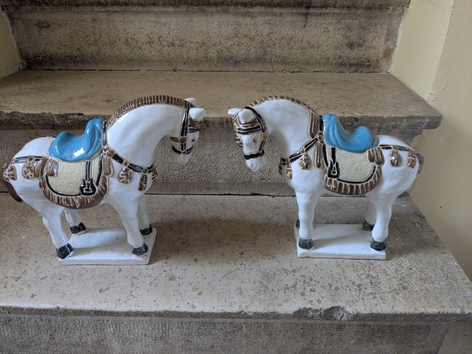 beeldjes paarden decoratie, Ophalen of Verzenden, Zo goed als nieuw, Dier