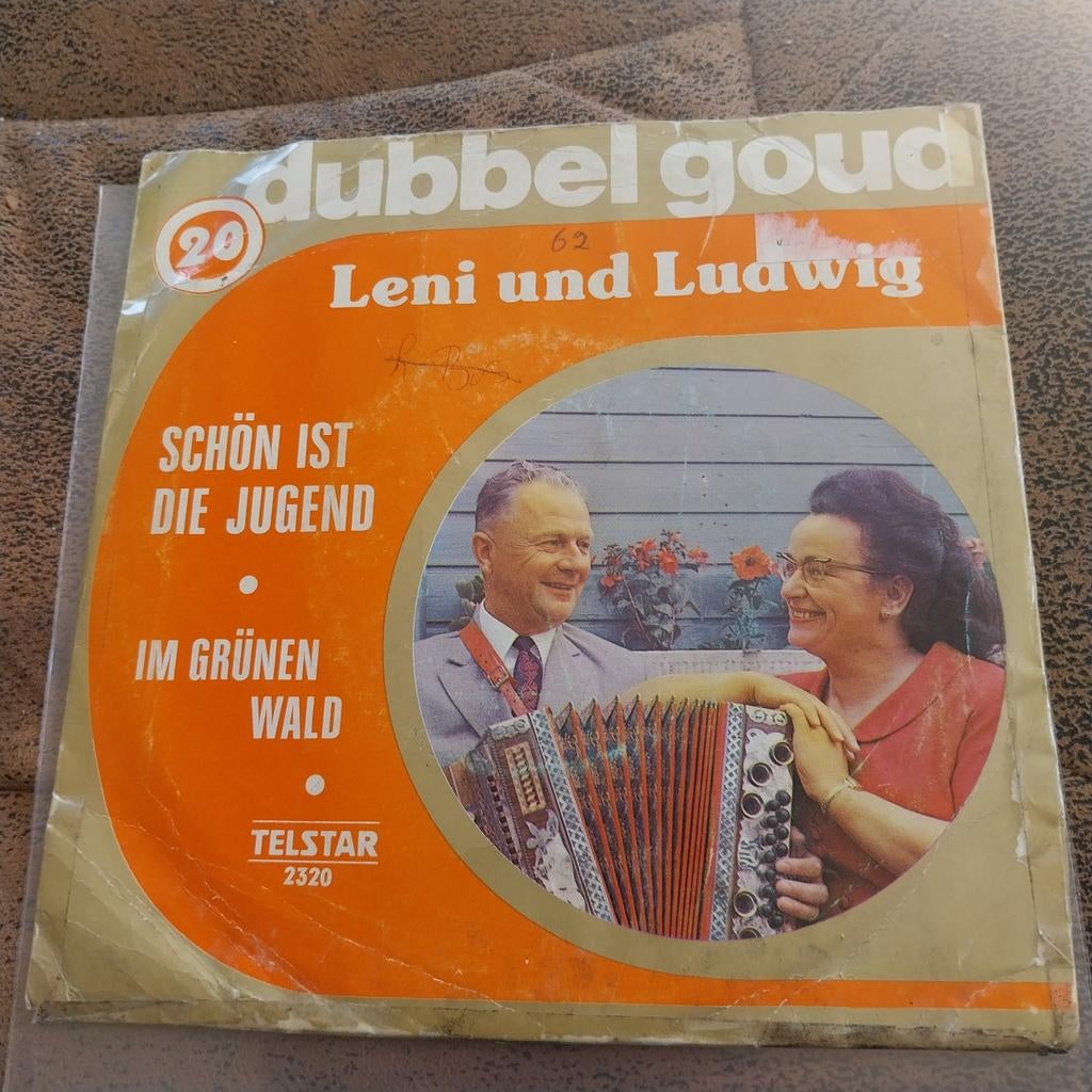 Leni und Ludwig - Schön ist die Jugend / Im Grünen Wald, Cd's en Dvd's, Vinyl Singles, Gebruikt, 7 inch, Single, Ophalen of Verzenden