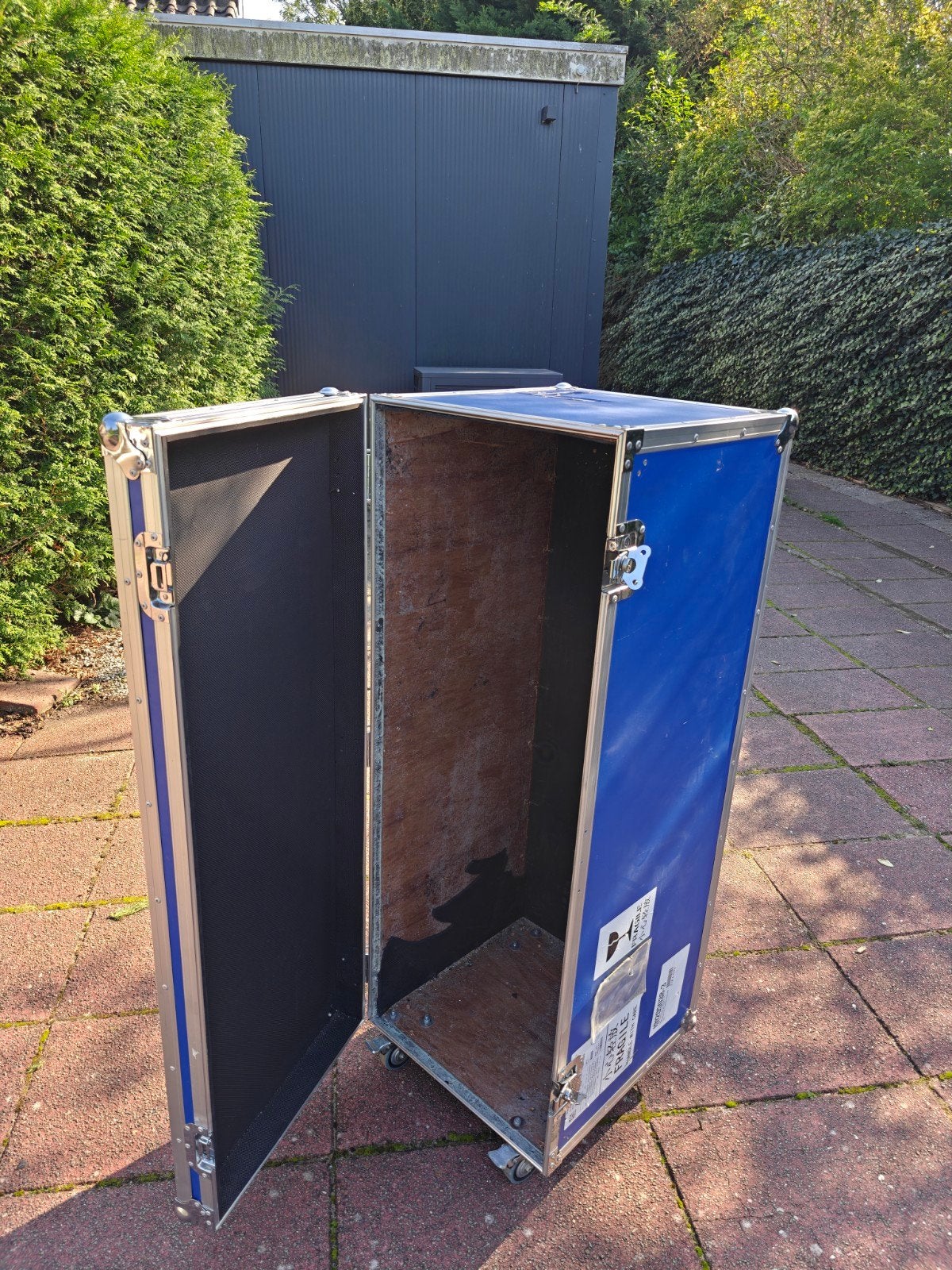 Flight case/ vliegtuig trolley, Ophalen, Gebruikt, Bak of Kist, 50 cm of meer