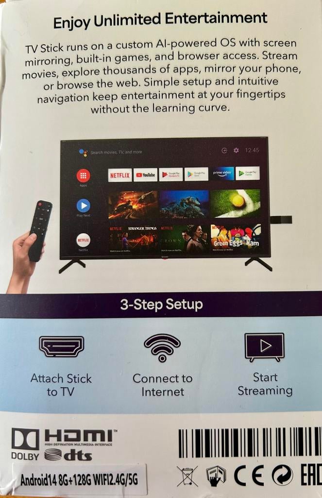 Flixy tv-stick nieuw in verpakking, Ophalen of Verzenden, Nieuw, HDMI