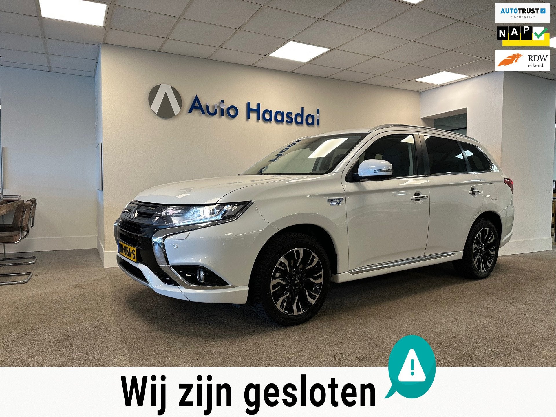 Mitsubishi Outlander 2.0 PHEV Executive Edition|VEEL OPTIES|, Auto's, 1998 cc, 4 cilinders, 1820 kg, Wit