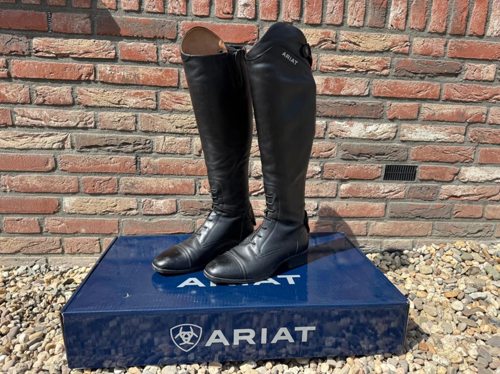 Zwarte Ariat Palisade paardrijlaarzen maat 40, Dieren en Toebehoren, Paardrijkleding, Ophalen, Gebruikt, Dressuur, Dames