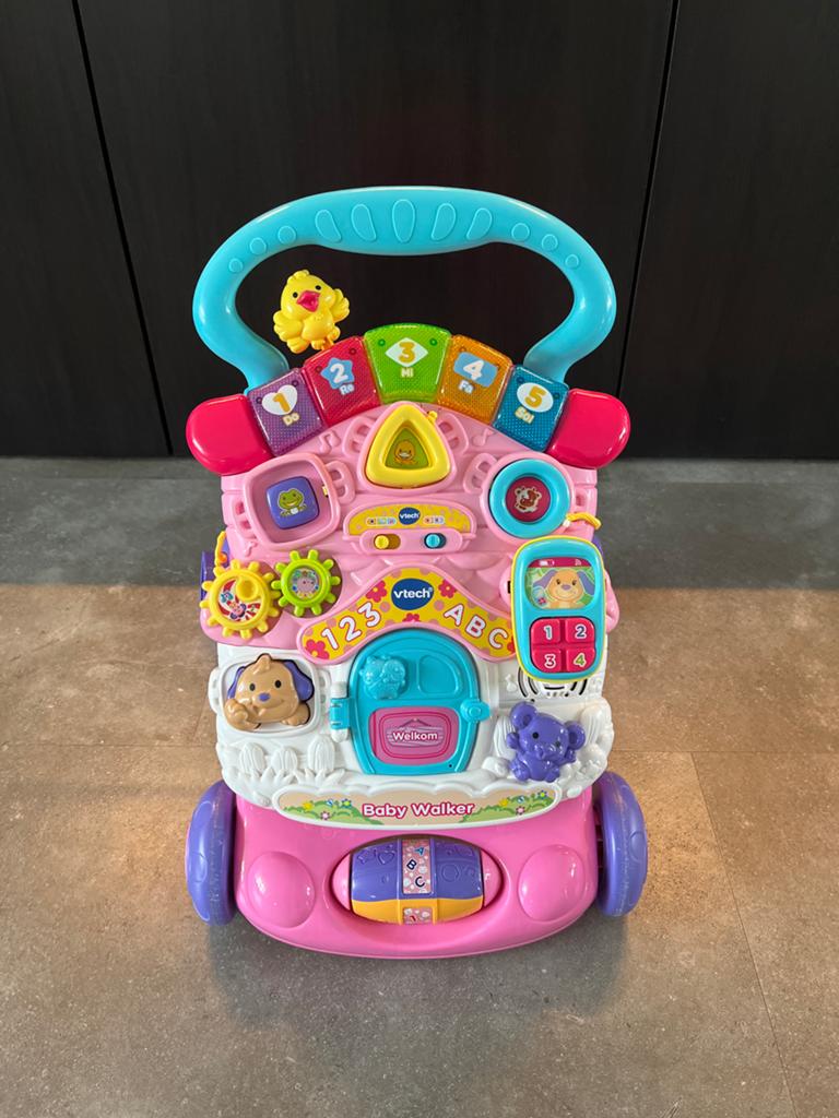 VTech Baby Loopwagen, Kinderen en Baby's, Speelgoed | Vtech, Ophalen, Zo goed als nieuw, 6 maanden tot 2 jaar