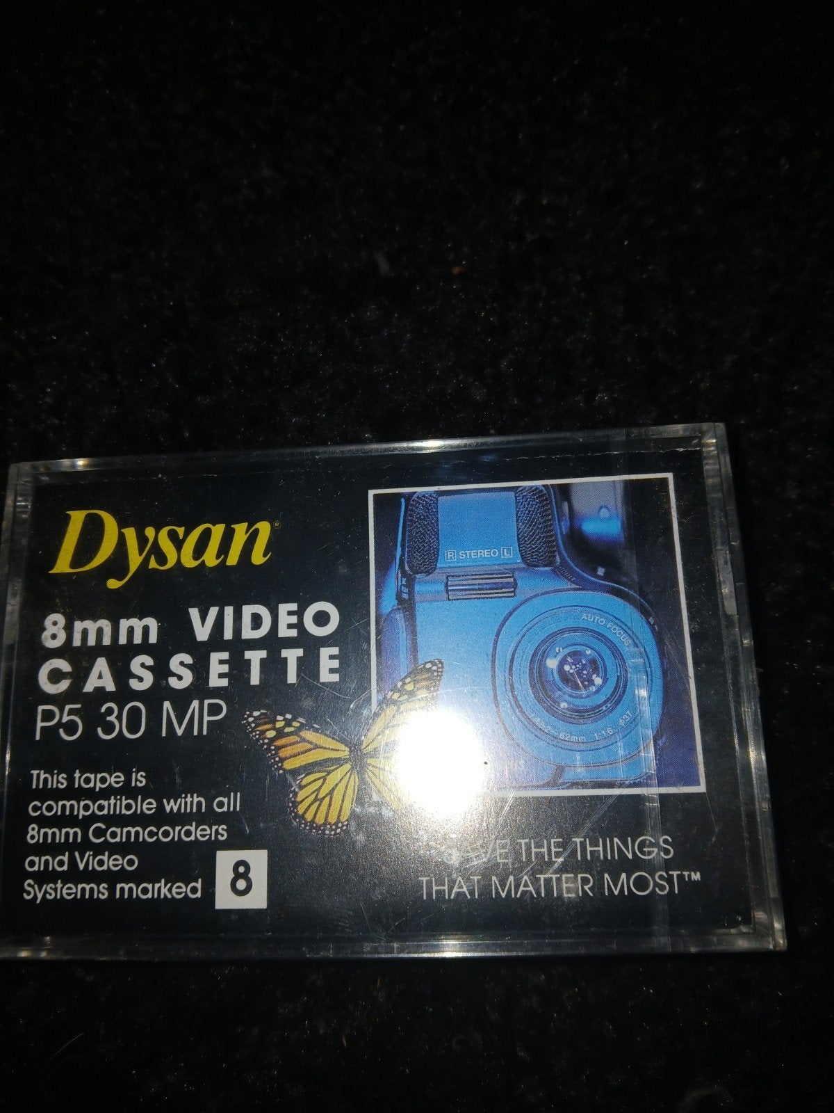 DYSAN 8mm VIDEO CASSETTE P5 30 MP - Nieuw in verpakking, Ophalen of Verzenden, Nieuw in verpakking, Video 8