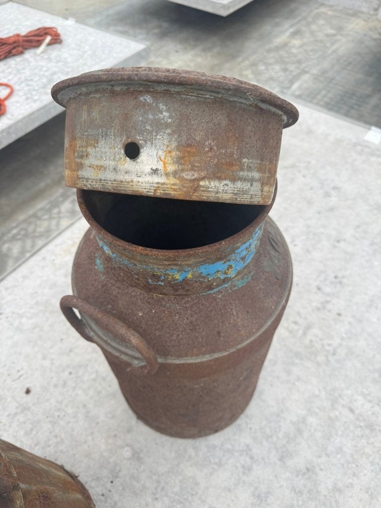 Antieke Melkbus - Rustieke Decoratie 2 keer 50L, Ophalen, Gebruikt