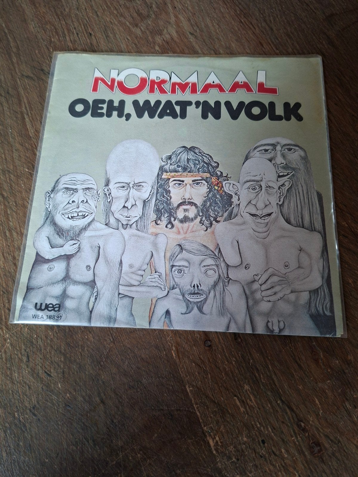 Normaal - Oeh, Wat 'n Volk, Cd's en Dvd's, Originele persing, 7 inch, Ophalen of Verzenden, Zo goed als nieuw