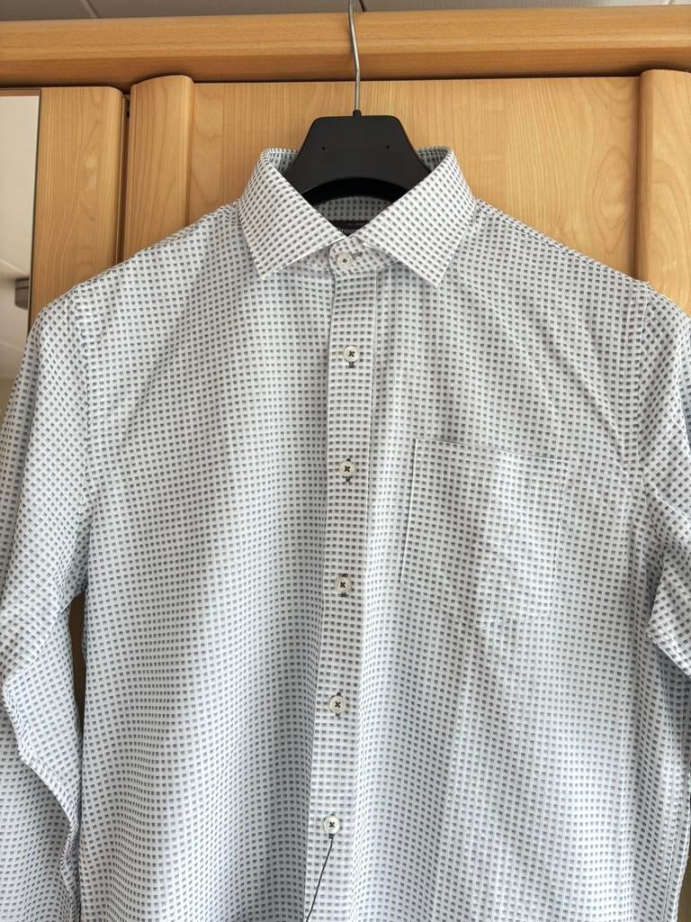 DANNEMANN Heren overhemd - Nieuw met label, Kleding | Heren, Ophalen of Verzenden, Nieuw, Blauw, Halswijdte 39/40 (M)