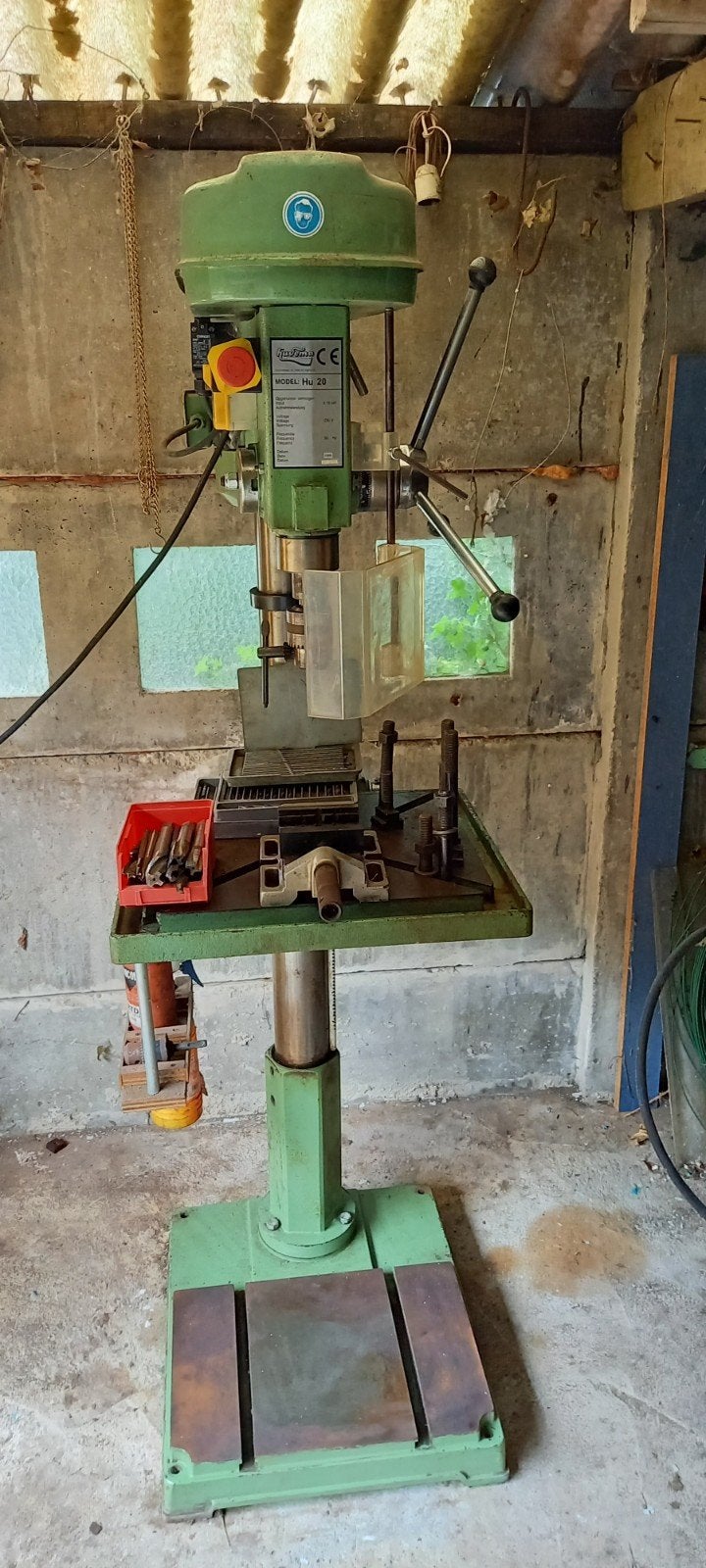 HUVEMA Kolomboormachine - Hu 20, Ophalen, Variabele snelheid, Kolomboormachine, Gebruikt