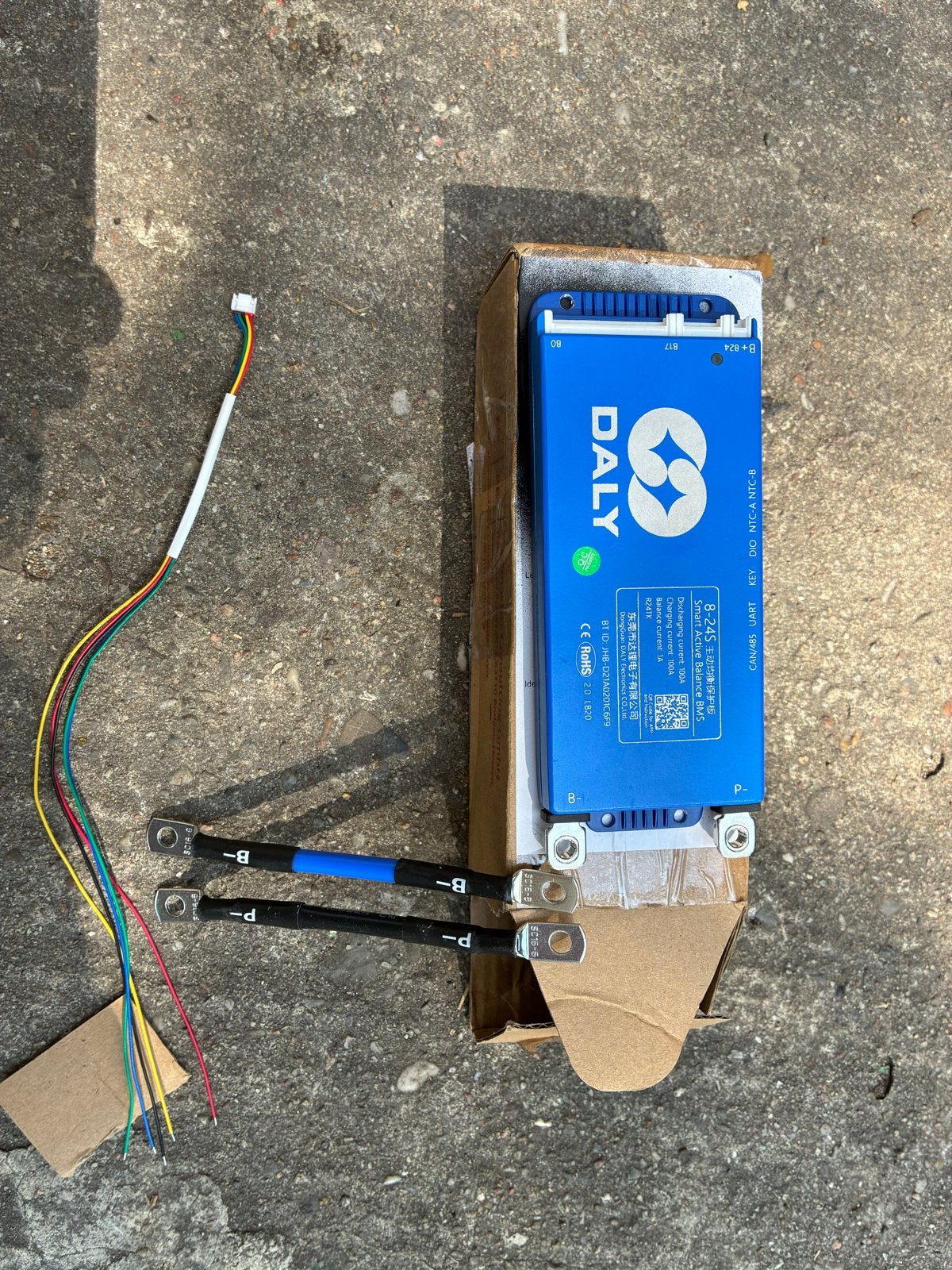 Daly Smart Active Balance BMS 8-24S 100A, Ophalen, Nieuw