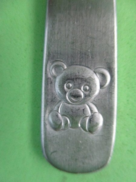 (KB5473) Kinderbestek BEAR vork, Ophalen of Verzenden, Gebruikt