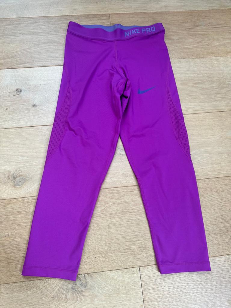 Nike Pro sportbroek XS, Overige typen, Ophalen of Verzenden, Roze, Maat 34 (XS) of kleiner