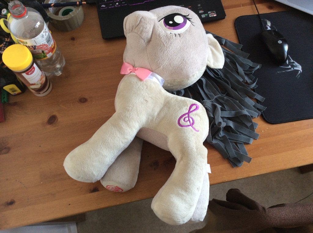 Grote My Little Pony knuffel, Octavia heel goede staat 50 cm, Ophalen of Verzenden, Zo goed als nieuw