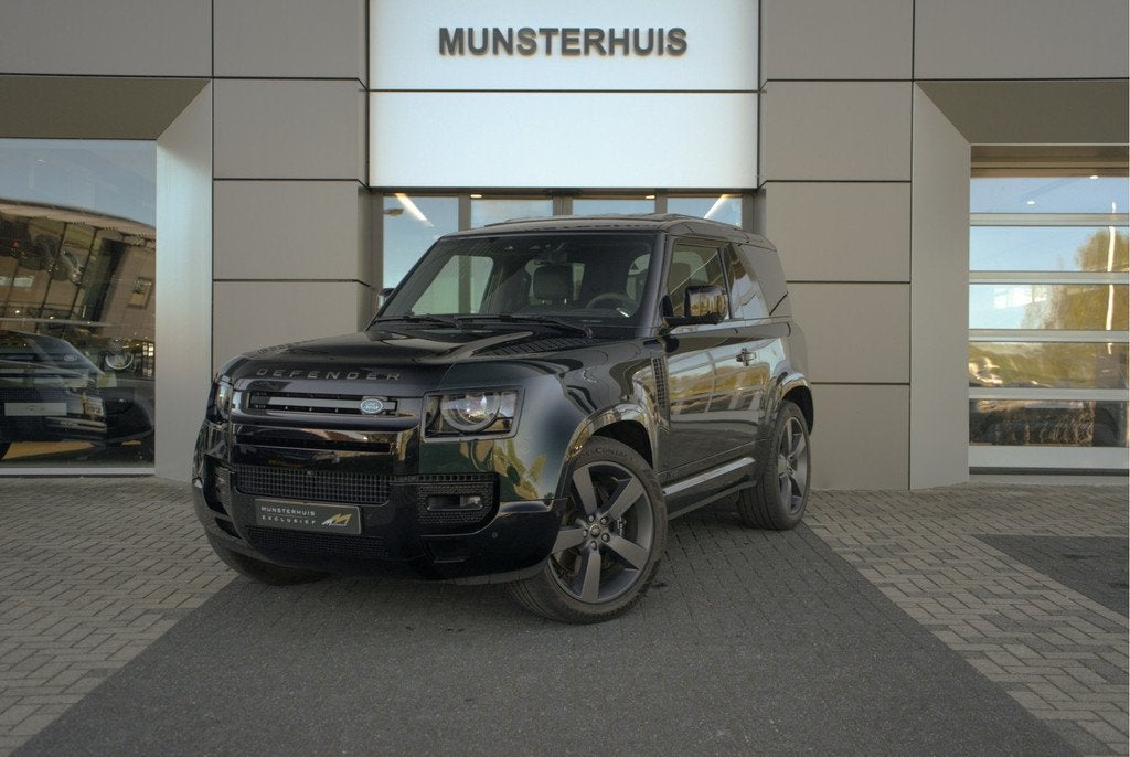 Land Rover Defender 5.0 P525 90 V8 | British Racing Green |, Automaat, 2324 kg, Leder, Bedrijf
