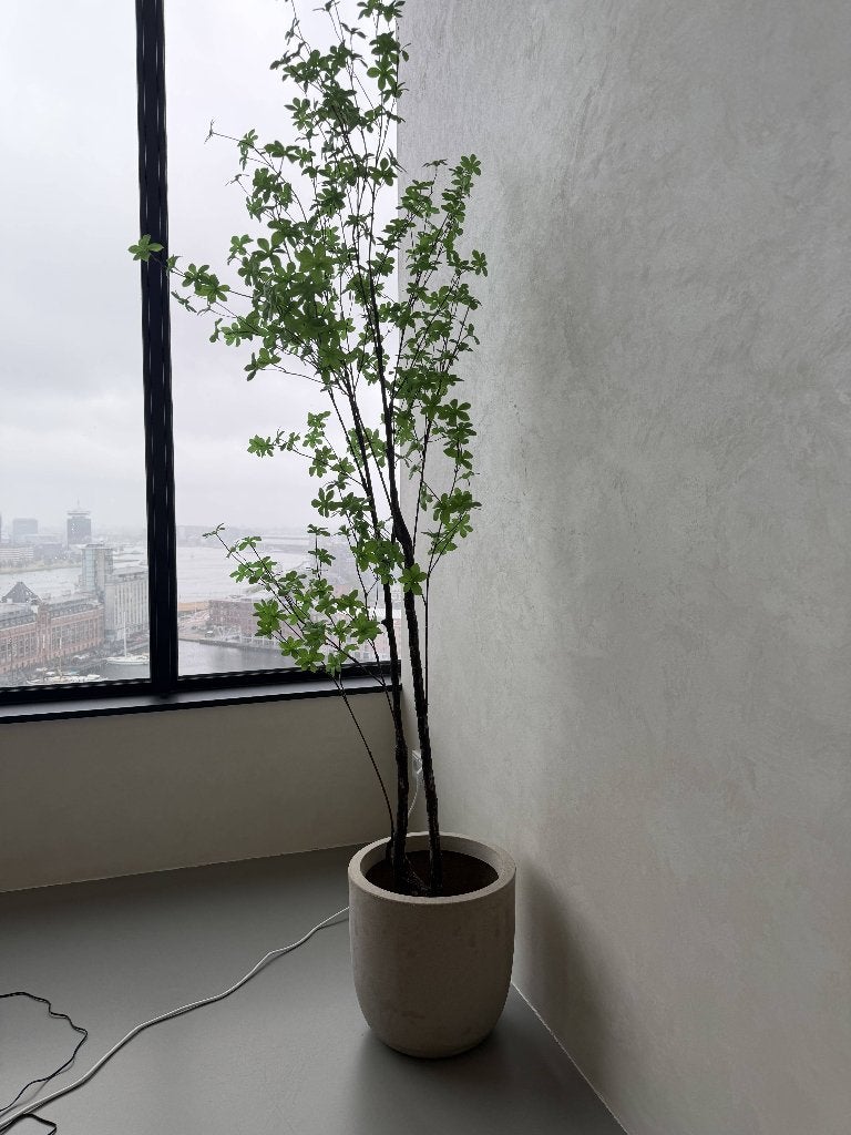 Tropaeolum Speciosum – Artificial Plant 210cm with Pot, Huis en Inrichting, Kamerplanten, 200 cm of meer, Overige soorten, Ophalen of Verzenden