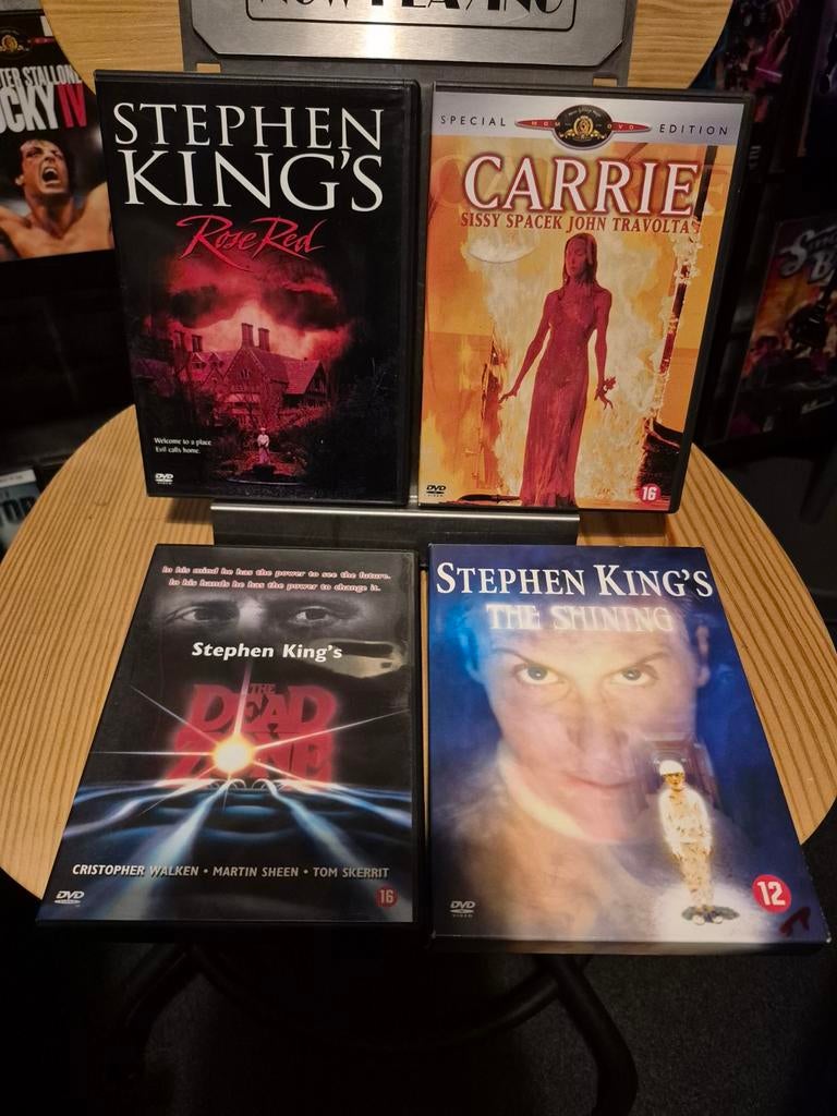 Dvd Stephen King Collectie: Rose Red, Carrie, The Dead Zone,, Vanaf 16 jaar, Ophalen of Verzenden, Gebruikt, Overige genres