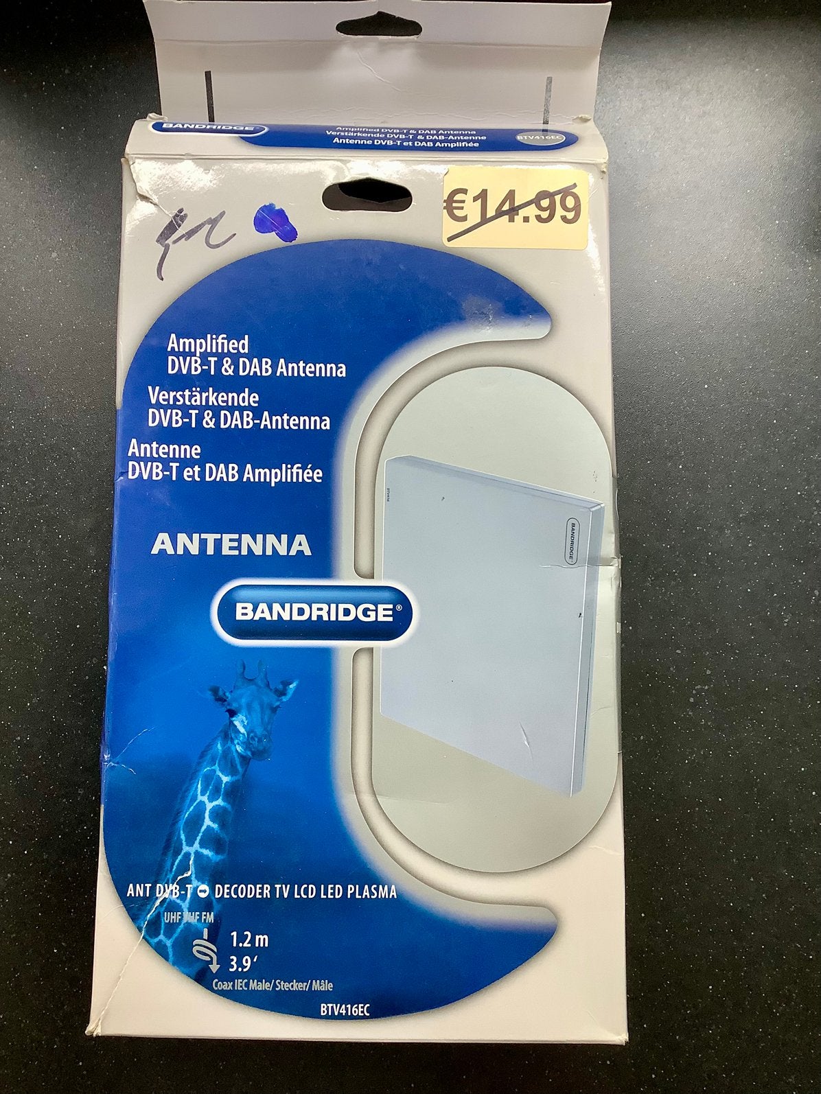 Bandridge Antenne, Telecommunicatie, Ophalen of Verzenden, Zo goed als nieuw