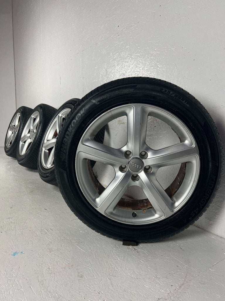 Originele Audi Q5 SQ5 velgen 19" 5x112 all-season set Q7, Gebruikt, Banden en Velgen, Niet ingevuld, Ophalen of Verzenden