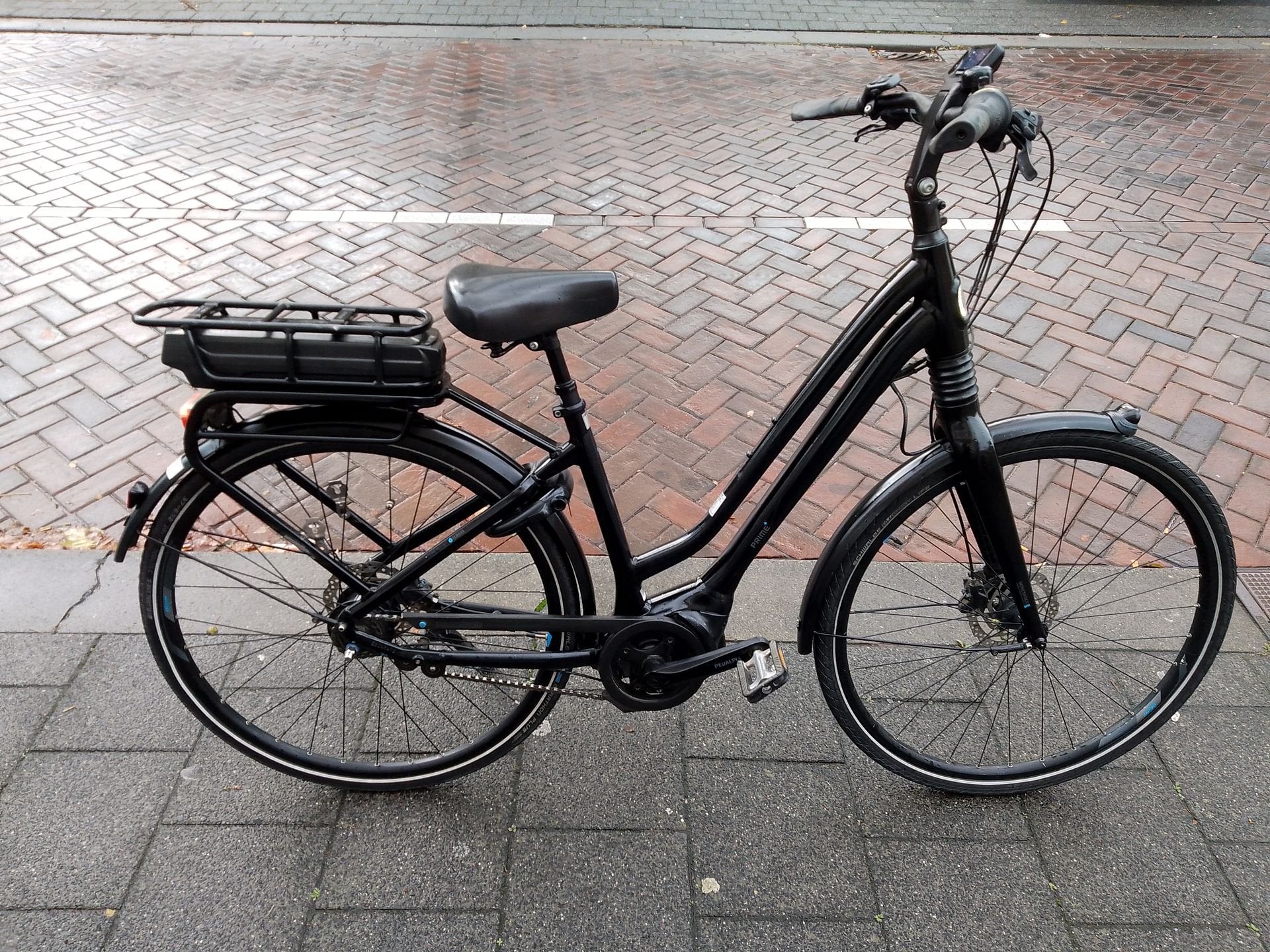 Giant Prime+ d45 elektrische damesfiets middenmotor, Gebruikt, -, -, Minder dan 47 cm