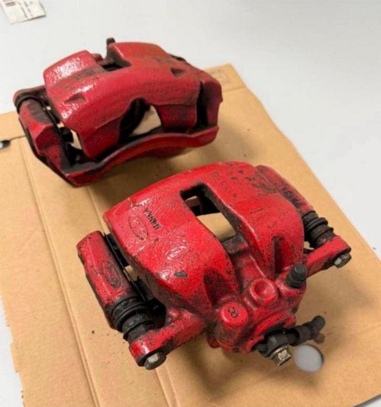 2012-2017 MK7 FL FORD FIESTA ST Voor remklauwen RH + LH 1.6, Gebruikt, Ophalen of Verzenden, H, H