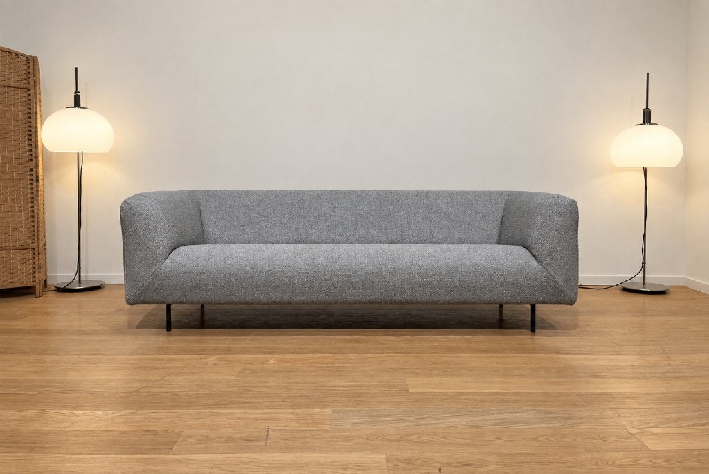 NIEUW GESTOFFEERD Label Moby Dick 3-Zits | NP €3.049, Design Bank Bankstel Zetel 3-Zits Label Moby Dick, 75 tot 100 cm, Www.designplaats.nl