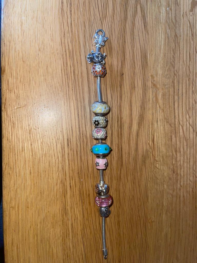 Zilveren armband, Sieraden, Tassen en Uiterlijk, Armbanden, Ophalen of Verzenden, Zo goed als nieuw, Zilver